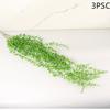Faux Senecio Rowleyanus Wall Hanging Basket Decoration Plastic Flower Vine