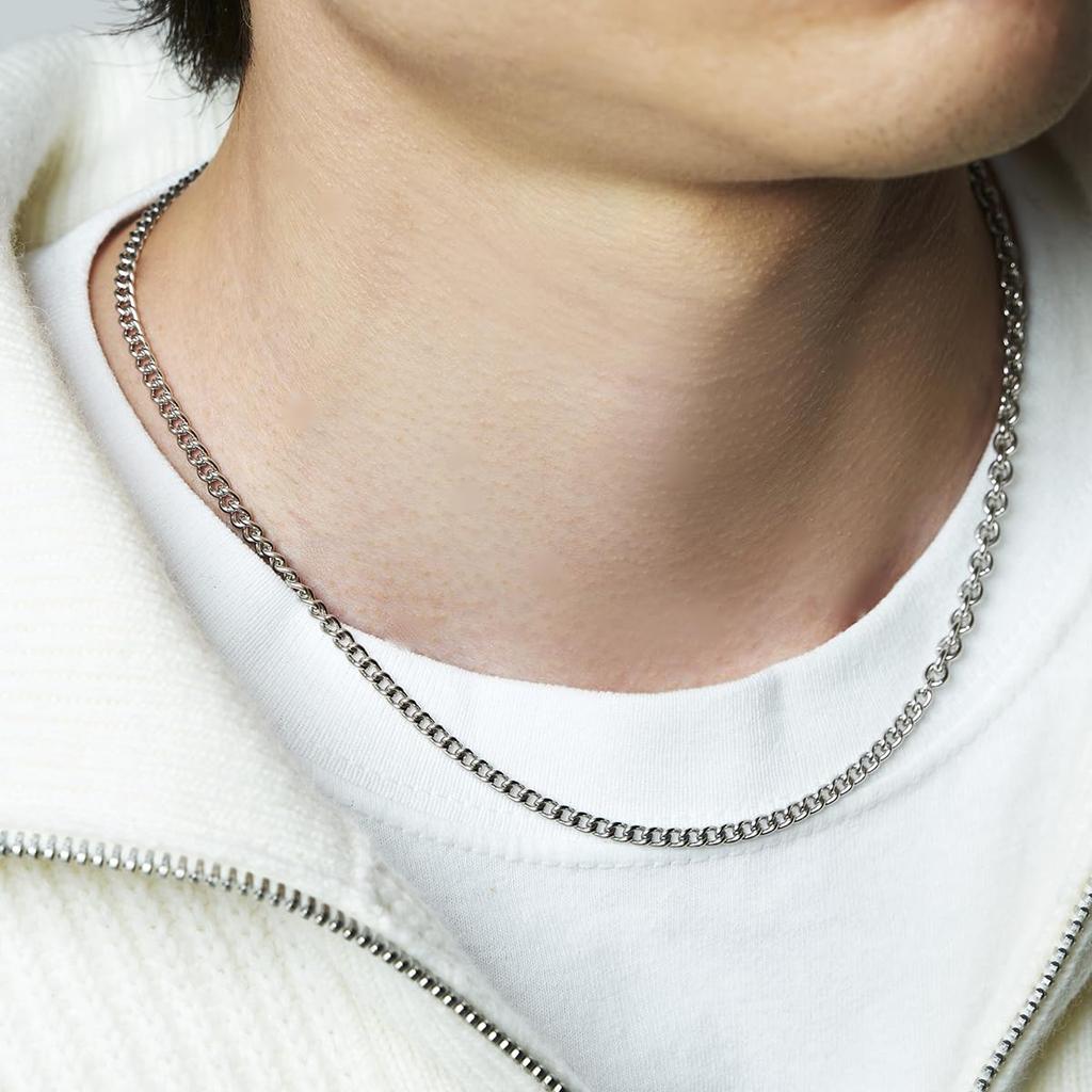 Плюс Серебряное Ожерелье 112144320910 4.C.Homme