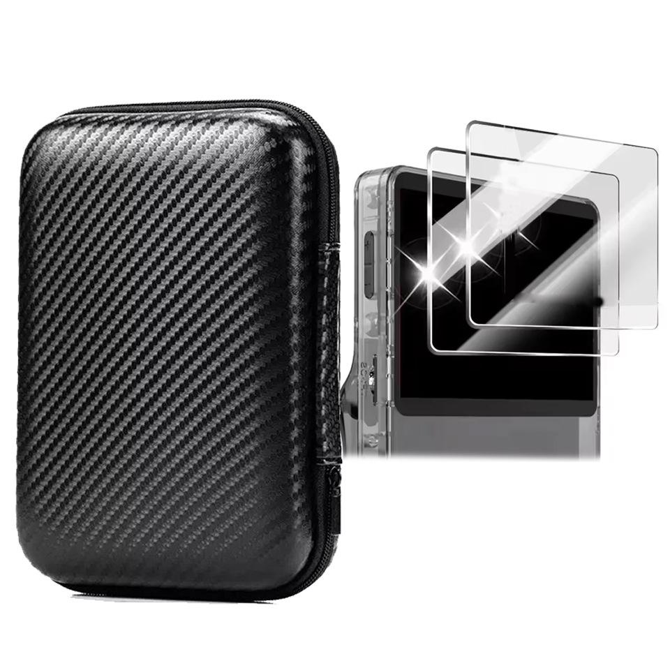 Hard EVA Shell Carrying Case Custom Fit R35S R36S Handheld Game Console Shockproof Protective  Cover  Organizer  Pouch
