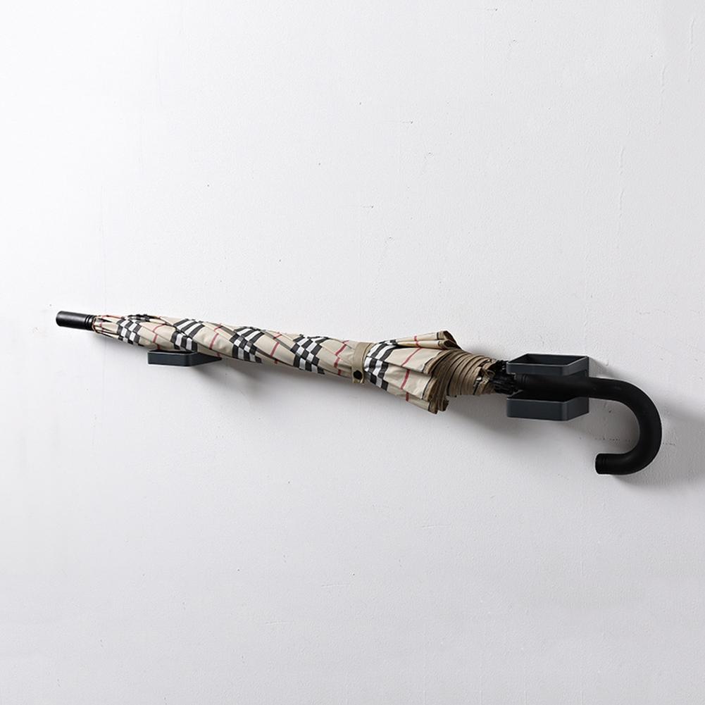 Настенный держатель для зонтов, стеллаж для хранения зонтов, без сверла, для домашнего использования A