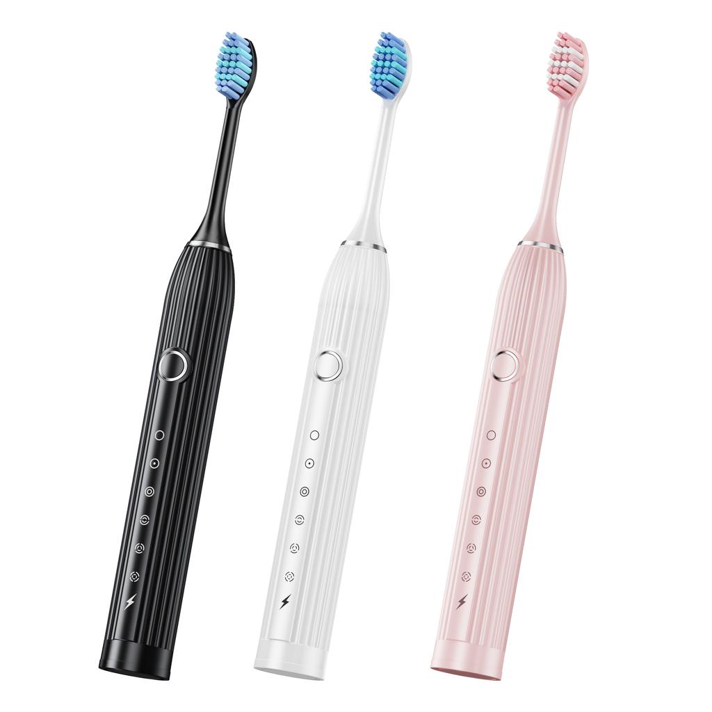 Smart Electric Toothbrush Adult Rechargeable Fully Automatic Soft Brush Family Combination Double Set Cleaning Toothbrush