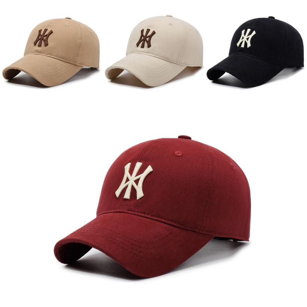 Polyester Letter Embroidered Baseball Cap For Sun Protection And Sunshade Men Women