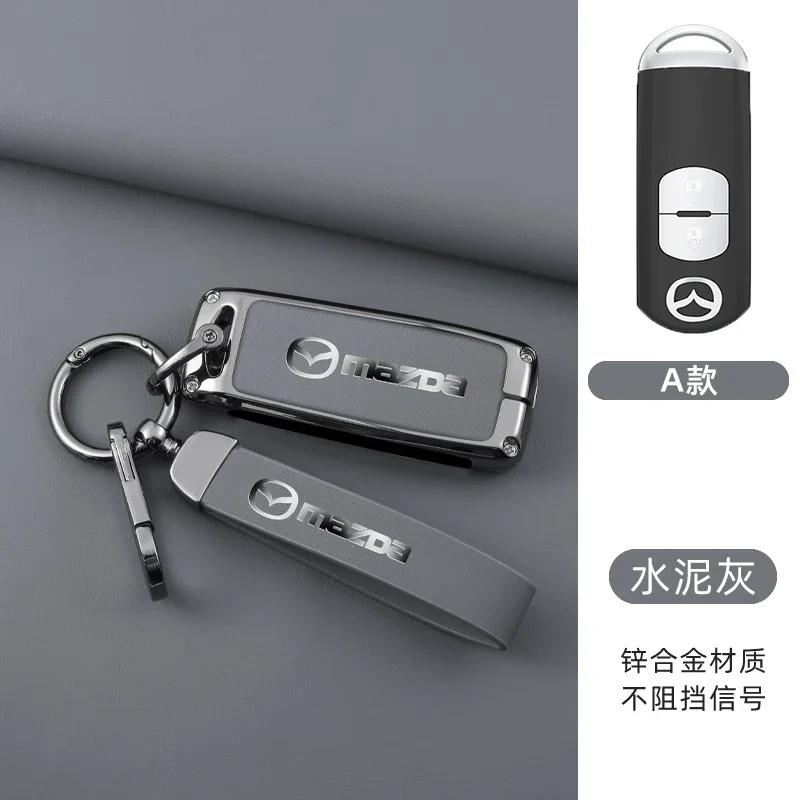 Car Key Full Cover Case Holder Shell For Mazda 2 3 5 6 BL BM GJ Atenza Axela Demio CX-3 CX3 CX-5 CX5 CX7 CX-7 CX-9 CX8 Accessory BM7