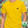 Mens Summer Pure Cotton Eagle Print Fashion Sports Casual Loose RoundNeck Short Sleeve TShirt Top