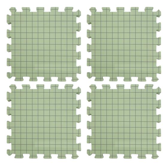 Блокировочные маты для вязания Точная блокировка Клетчатая линия Шерстяное вязание Фиксирующая расческа Т-образный стежок