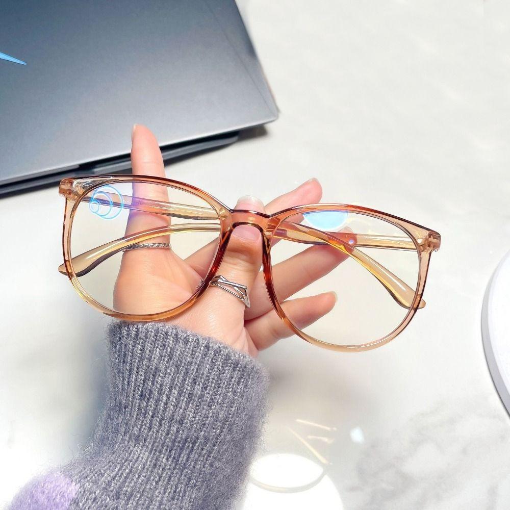 Transparent Anti Blue Light Glasses Plane Mirror Blocking Glasses Women Men