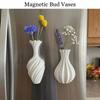 3D Printing Magnetic Bud Vases DIY Refrigerator Magnets Vase Fridge Decor Magnets  Living Room