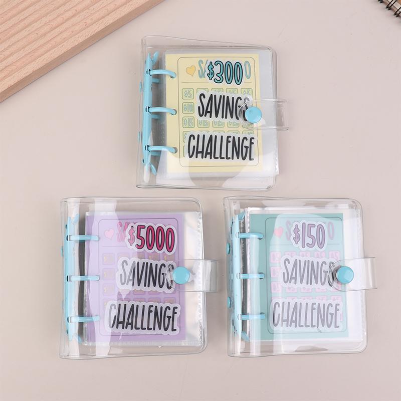 Мини-переплет для сбережений 150-5000 долларов США. Книга для сбережений. Бюджетное хранилище. Конверт для блокнота. Конкурс сбережений.