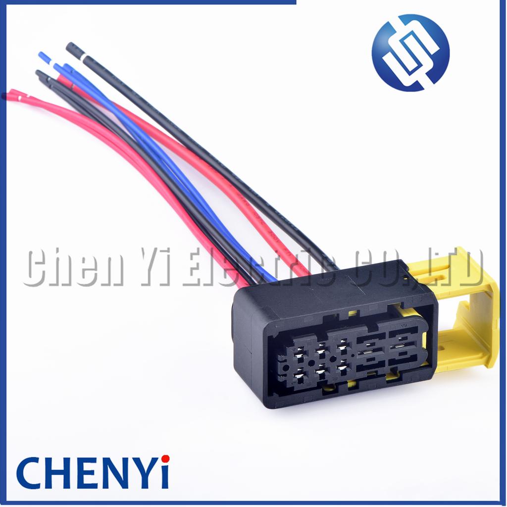 8 Pin female Automotive waterproof connector Plug Wiring Socket Shell Sheath 1-2299782-1 0-1670760-1 0-1670762-1 with Pins