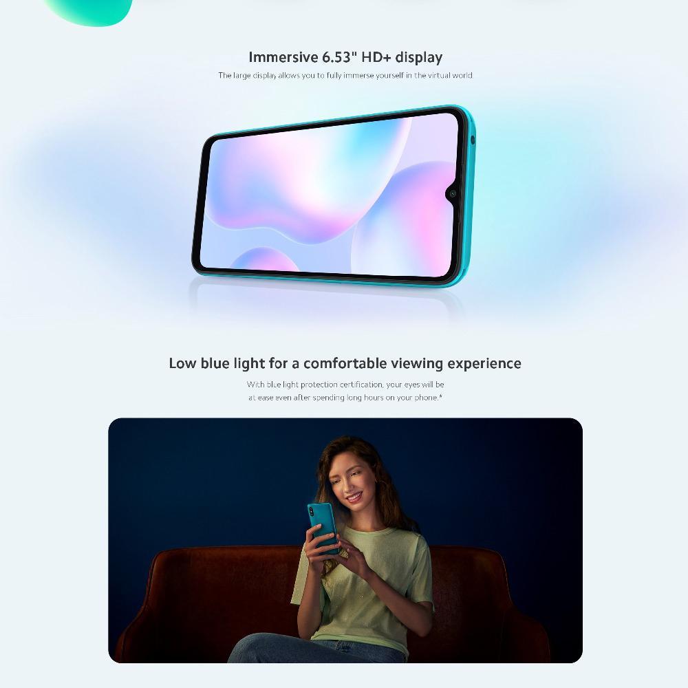 Xiaomi Redmi 9A Смартфон Redmi 9A 9 A MTK Helio G25 Octa Core Imaging Office Прямая трансляция Киберспорт Игры 6.53" DotDrop Дисплей