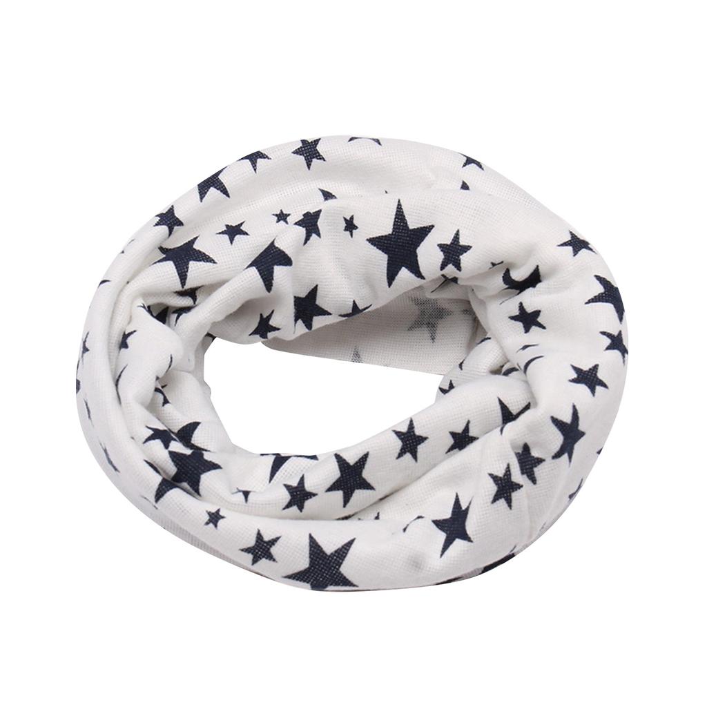 Весенне-осенняя корейская мода пентаграмма детский шейный платок многоцветный детский шарф