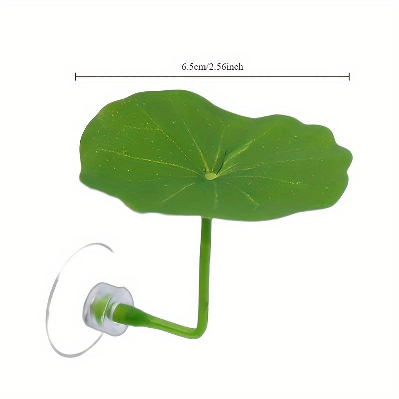 1 шт. Гамак-лист для петты, Кровать для рыбы, Украшение для аквариума, Искусственный лист, Аквариумный ландшафт