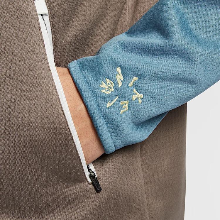 Nike FW25 Беговая серия Модный Минималистичный Удобный Жакет с длинным рукавом Мужские Куртки Белый Синий Хаки HV8222121