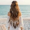 Vibrant Orange Plumage Tribal Hair Extension Feather Hair Accessories  Free-spirited Fashionistas