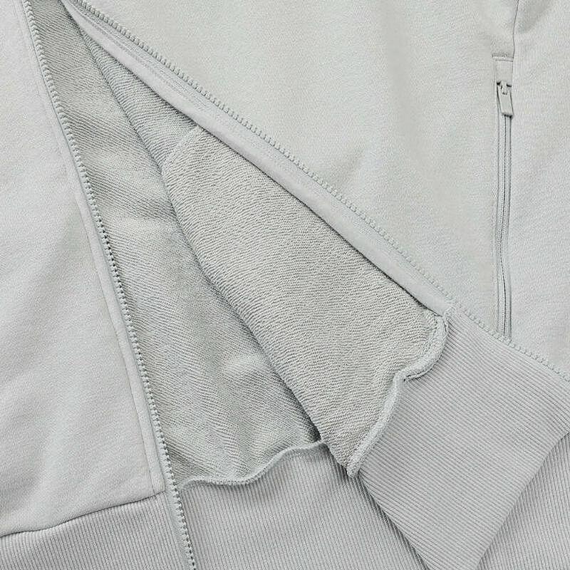 Adidas Jackets Men's Light Gray Hooded Moderate Other JL6079