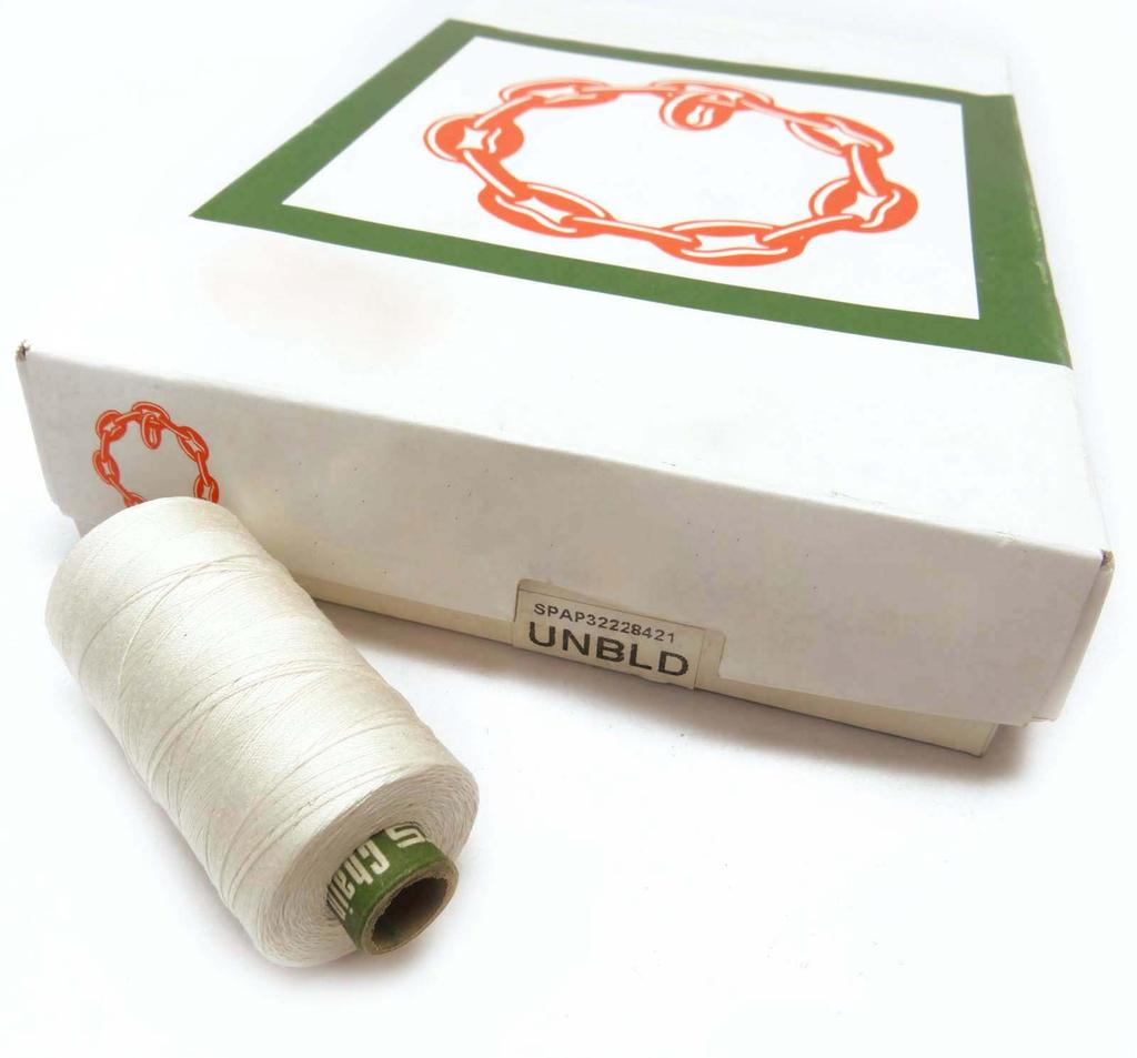 400-метровая белая полиэфирная катушка с оверлоком для ручной швейной машины