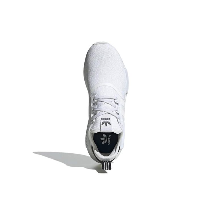adidas NMD_R1 Бело-черные кроссовки унисекс Cloud-White Core-Black GY6067