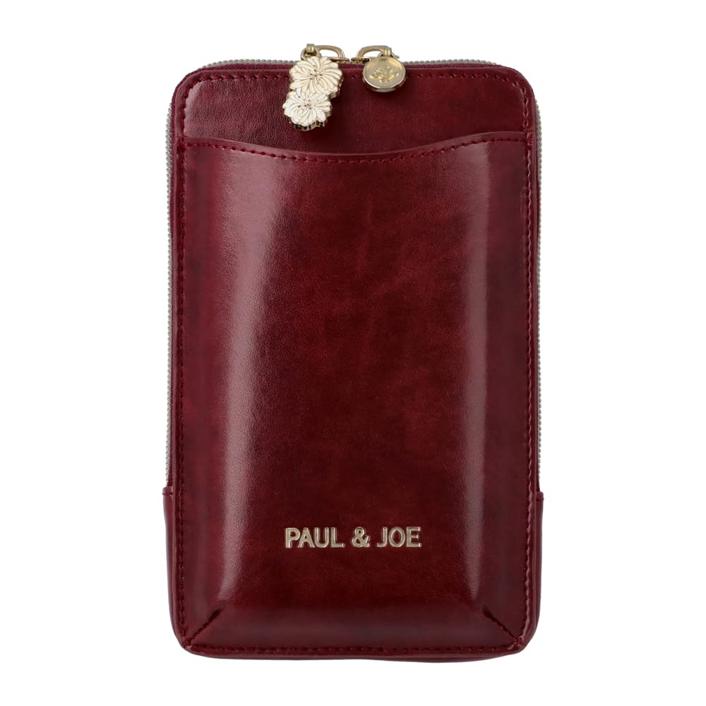 Smartphone Shoulder Bag with Wallet Function Paul Joe Marks Bordeaux iPhone Android & DGA-PO7-RE