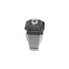 Numina Square Cut Ring Men's Black Black 58