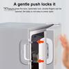 Child Safety Refrigerator Lock Self-adhesive Multi-Purpose Drawer Cupboard Oven Fridge Door Baby Proof Latch Lock Child Proofing Safety Buckle