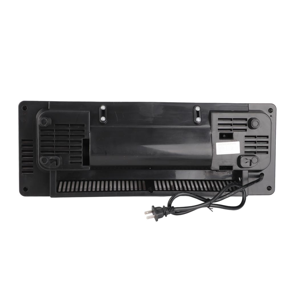 Электрический обогреватель для использования в помещении с дистанционным настенным вентилятором и цифровым дисплеем