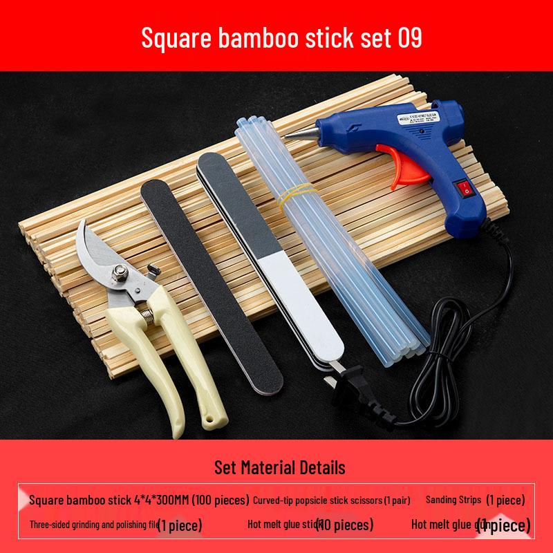 DIY Bamboo Architectural Model Rods