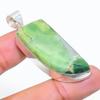 Индийский моховой агат драгоценный камень 925 стерлинговое серебро ювелирная подвеска 2,17" SU-10898