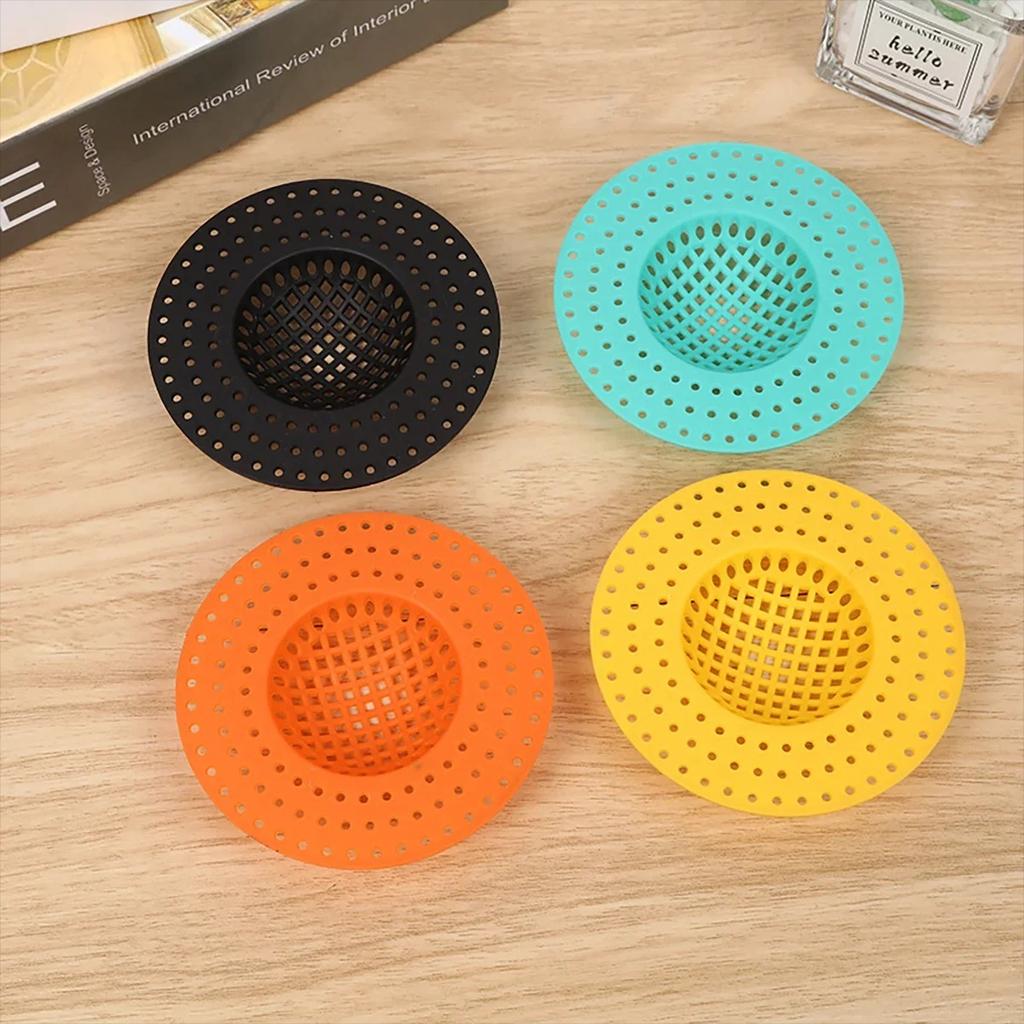 1pc Sink Filter Bathroom Floor Drain Filter Sewer Filter Anti-Clogging Household Filter Easy To Clean