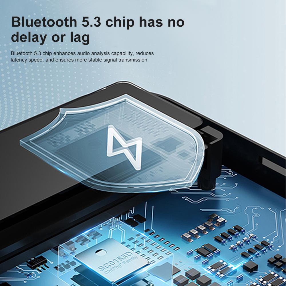 NFC Bluetooth Receiver 2RCA PD 3.5mm Jack Aux Wireless Adapter with Remote Control Car Bluetooth 5.3 Audio Receiver for TV