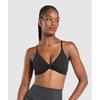 Twist Front Bralette Black B2b5w Bb2j