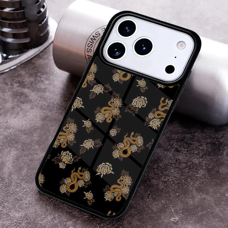 Чехол для телефона «Цветок змеи» для iPhone 17, 16e, 15, 14, 13, 12, 11, Mini, Pro, MAX, мягкий силиконовый чехол