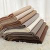 New Solid Color Maillard Autumn and Winter Scarf Versatile Imitation Cashmere Scarf Women's High-end Warm Scarf Shawl