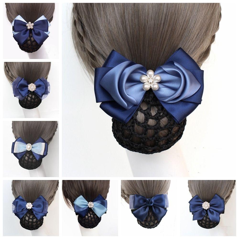 Korean Headwear Bow Hair Net Cover Sailor Suit Bowtie JK Uniform Bow Ties  Daily