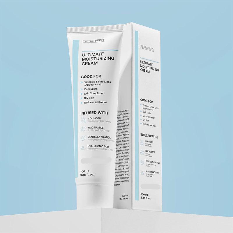 Ultimate Moisturizing Cream with Ceramide for Soothing & Hydration, Deep Moisturizing Face Cream for Sensitive Skin, 50ml