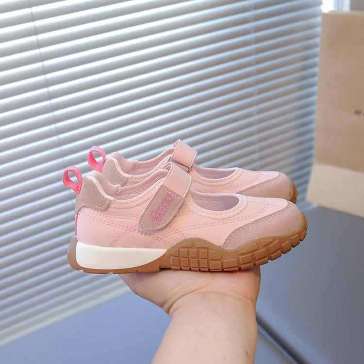 Детская спортивная обувь 2025 весна и осень новая обувь для девочек принцесса сетчатая дышащая обувь детская обувь Форреста Гампа повседневная обувь