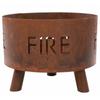 RedFire - RedFire Fulla Garden Brazier Rust Color 88030