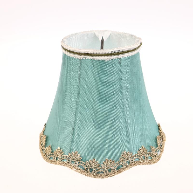 1 шт. Аксессуары для домашнего освещения Тканевый абажур Простой абажур для люстры Чехол-ракушка DIY Декорация