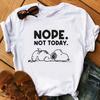 Womens Snoopy T Shirts Summer Casual Short Sleeve Harajuku Korean Style Tops Disney Print Kawaii Female Tshirt Women Top