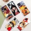 JW72 One Piece Luffy прозрачный чехол для Samsung A04 A14 A23 M33 M53 Realme 10 9 C35 C55 VIVO Y02 X80 Infinix Hot 30 Note 11 Tecno Spark 8P Pro