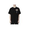 Off-White Футболка с коротким рукавом и логотипом Rationalism, мужские топы, черный OMAA038R201850071088