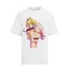 Super Mario Hot Prinzessin Peach Waifu Senpai Hentai Herren T-Shirt