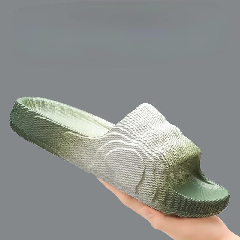 Сандалии Мужские Платформа Сабо Шлепанцы для Мужчин Мягкие Пляжные Удобные Хлопушки 2025 Дизайнерские Роскошные Резиновые Забавные Взрослые Повседневные Туфли