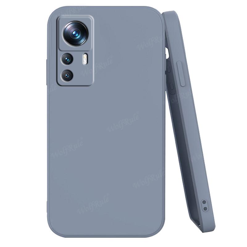 Для чехла Xiaomi 12T Pro Чехол Mi 12T Pro Capa Оригинальный Жидкий Силиконовый Ударопрочный ТПУ Мягкий Чехол Xiaomi Mi 11T 12T 13 Pro Fundas