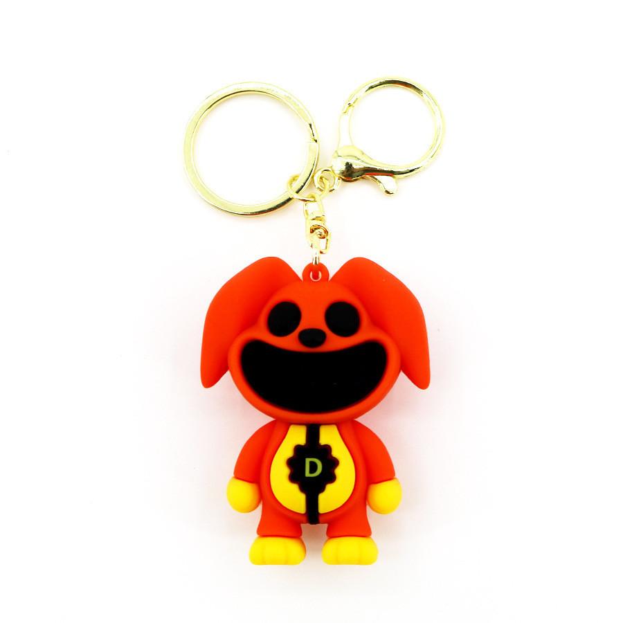 Adorable Smilingcritters Bobi Game Time 3 Pvc Animal Keychain Lobster Clasp Orange