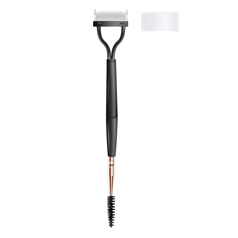 Eyelash Curler and Ultra-Fine Steel Comb for Long-Lasting Curl and Separation
