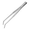 ANEX Tweezers, Stainless Steel, Serrated, Curved Tip, 180mm, No. 138