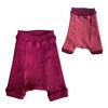 Manymonths Woolen Shorts - Charmer Diaper Outer (3-6/9 Months) Wild Pomegranate / Red Canyon