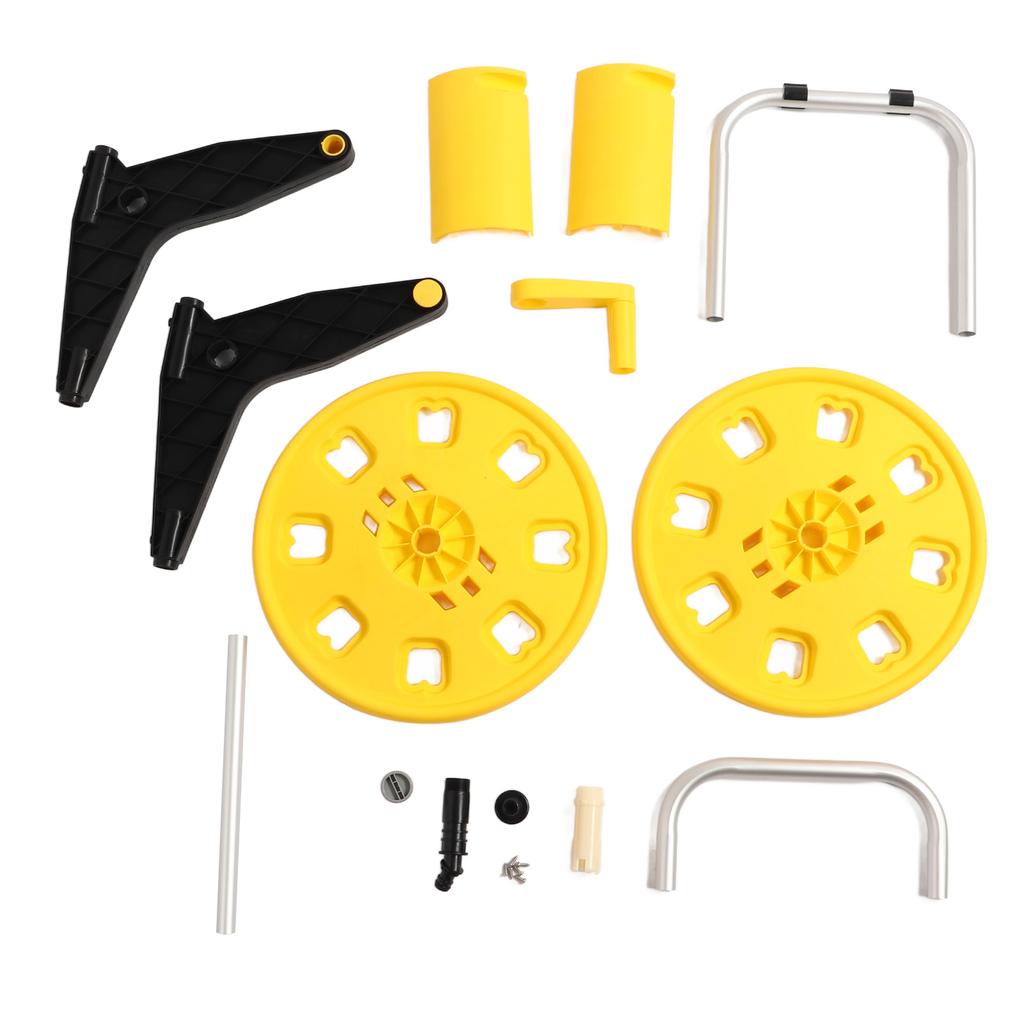 1/2 Inch Garden Hose Reel Portable Garden Hose Holder Holds 60m 197ft Water Pipes for Outside