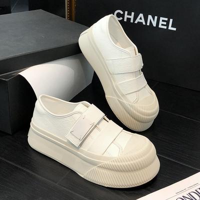 Взрыв интернет-знаменитости E человек радар моральной подготовки обувь ракушка голова доска обувь женская обувь на липучке дизайн печенье обувь белая обувь женская