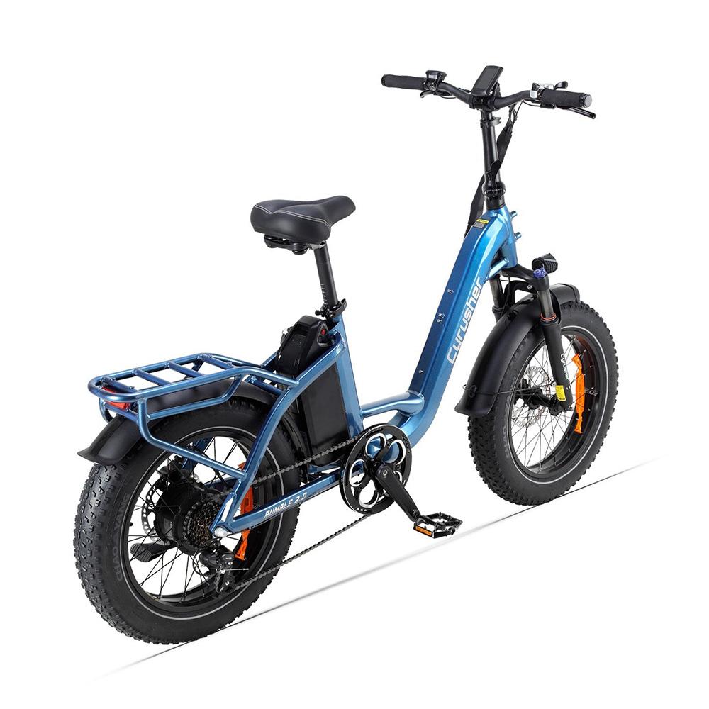 CYRUSHER Rumble2.0 20" E-bike For Women 250W Motor 48V 18Ah Battery